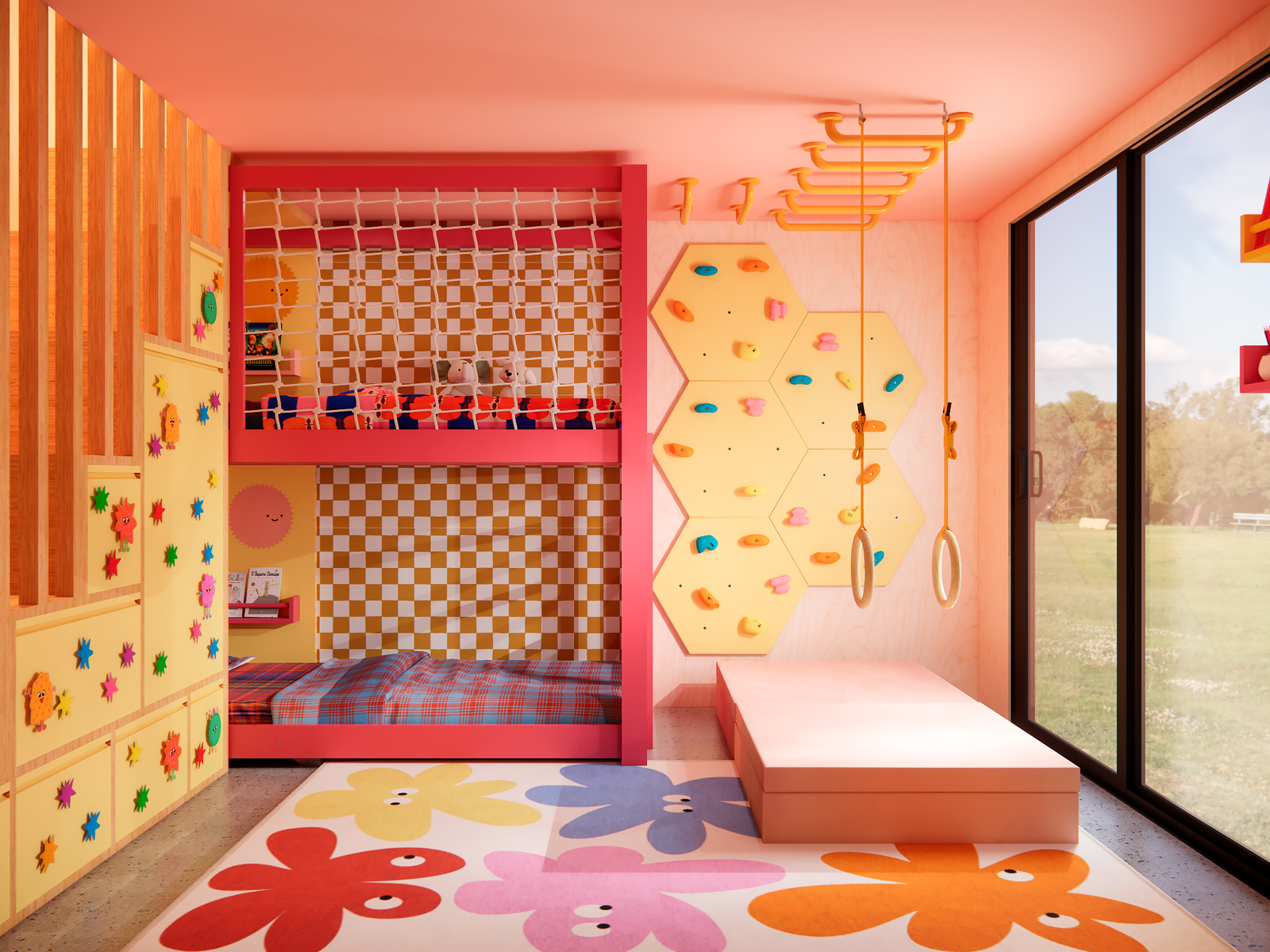 Ridge Road Bedroom — Residential | NSW, Australia