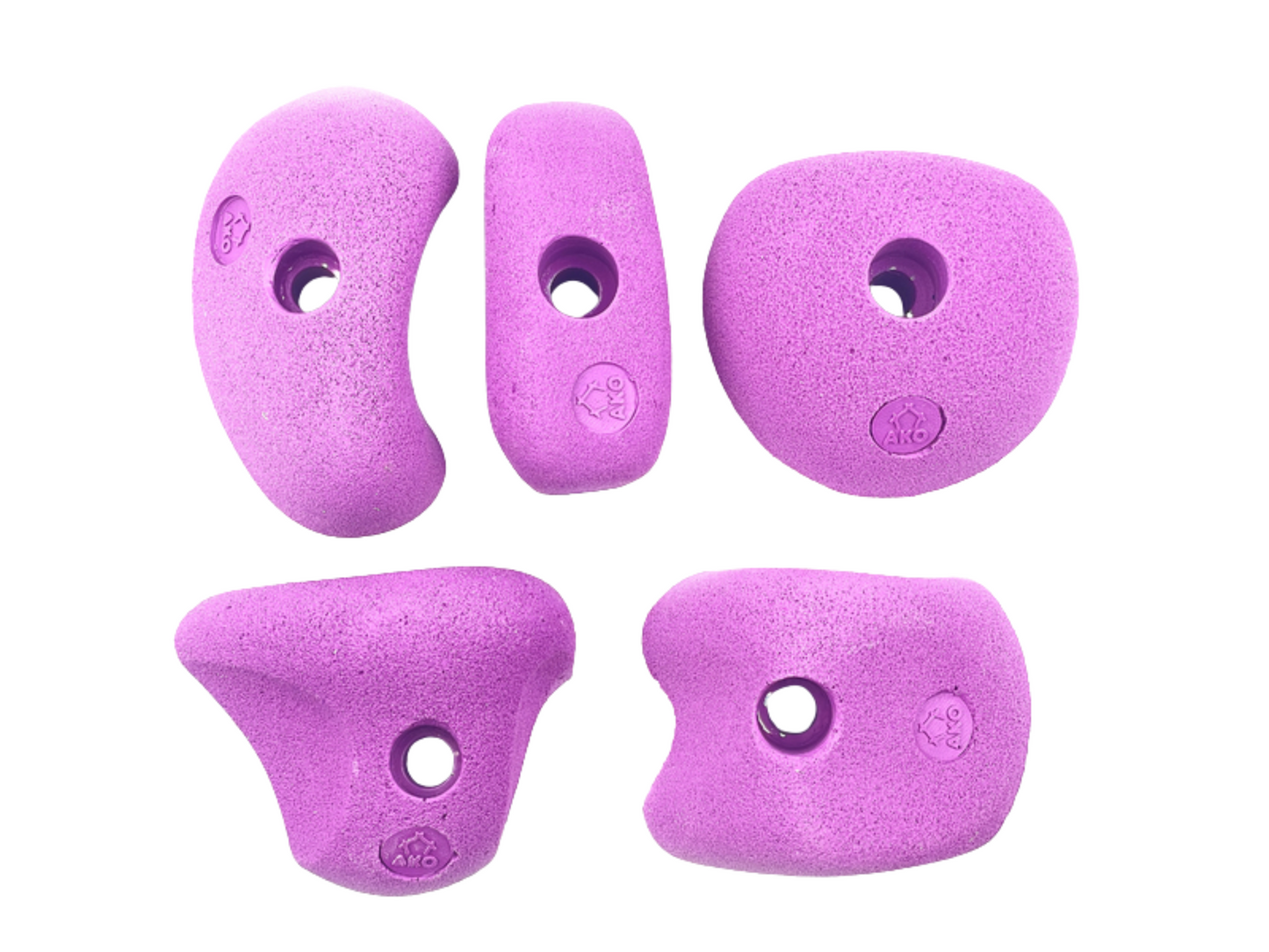 Climbing Wall Holds (Set of 5) | Ako Playrooms