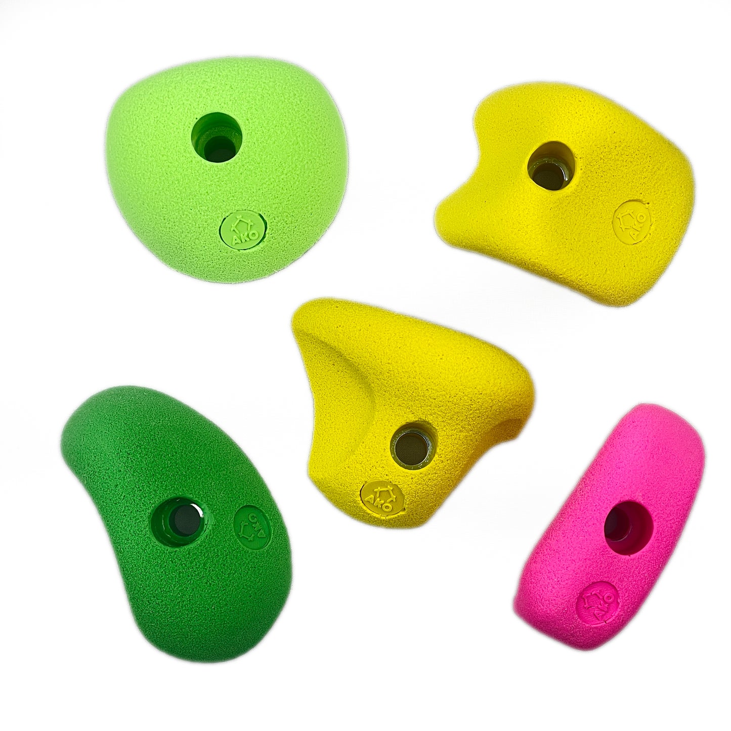 Climbing Wall Holds (Set of 5) | Ako Playrooms