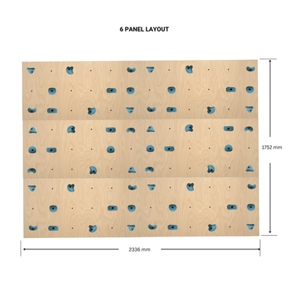 Climbing Panels – Indoor Climbing Walls for Kids (Rectangular)