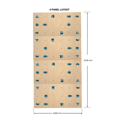 Climbing Panels – Indoor Climbing Walls for Kids (Rectangular)